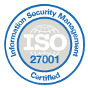 ISO IEC 27001 Certification badge