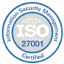 ISO IEC 27001 Certification badge