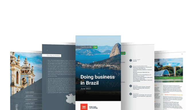 TMF Group country profile cover image featuring doing business in Brazil's profile